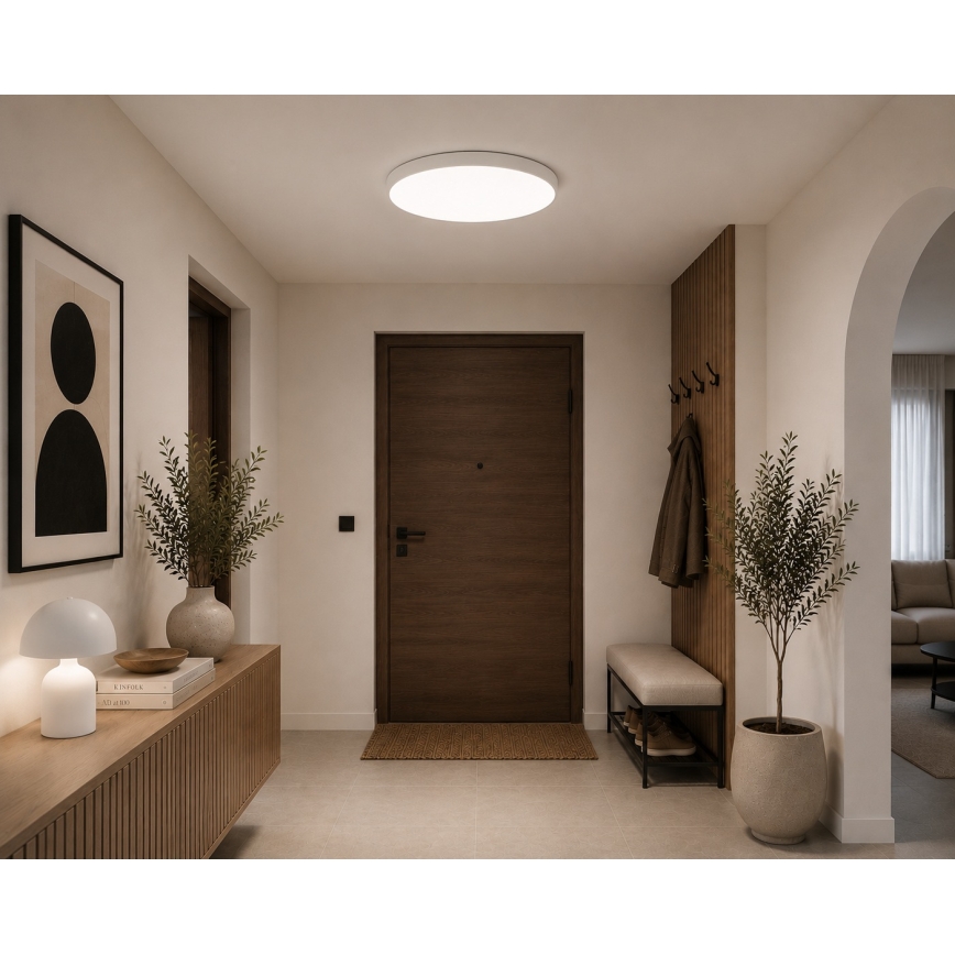 BRILAGI - LED vannas istabas griestu gaismeklis ZENNA LED/36W/230V Ø 42 cm IP44 balta