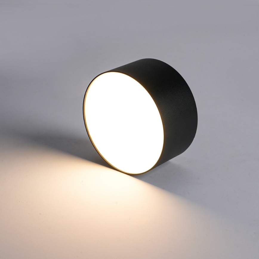 Brilagi - LED griestu lampa vannas istabai FORIS LED/14W/230V Ø 12 cm melna IP44