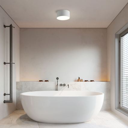 Brilagi - LED vannas istabas griestu lampa FORIS LED/14W/230V Ø 12 cm balta IP44