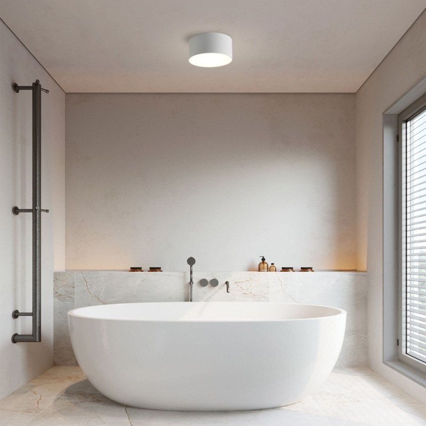 Brilagi - LED vannas istabas griestu lampa FORIS LED/14W/230V Ø 12 cm balta IP44