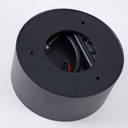 Brilagi - LED vannas istabas griestu lampa FORIS LED/9W/230V Ø 9 cm melna IP44