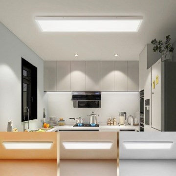 Brilagi - LED vannas istabas griestu lampa FRAME LED/50W/230V 120x30 cm 3000/4000/6000K IP44 balta