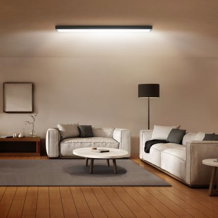 Brilagi - LED Vannas istabas griestu lampa FRAME LED/50W/230V 120x30 cm IP44 melna
