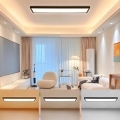 Brilagi - LED Vannas istabas griestu lampa FRAME LED/50W/230V 30x120 cm 3000/4000/6000K IP44 melna