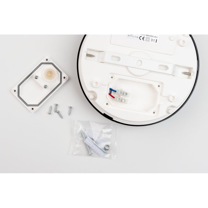 Brilagi - LED Vannas istabas griestu lampa PERA LED/18W/230V d. 22 cm IP65 balta