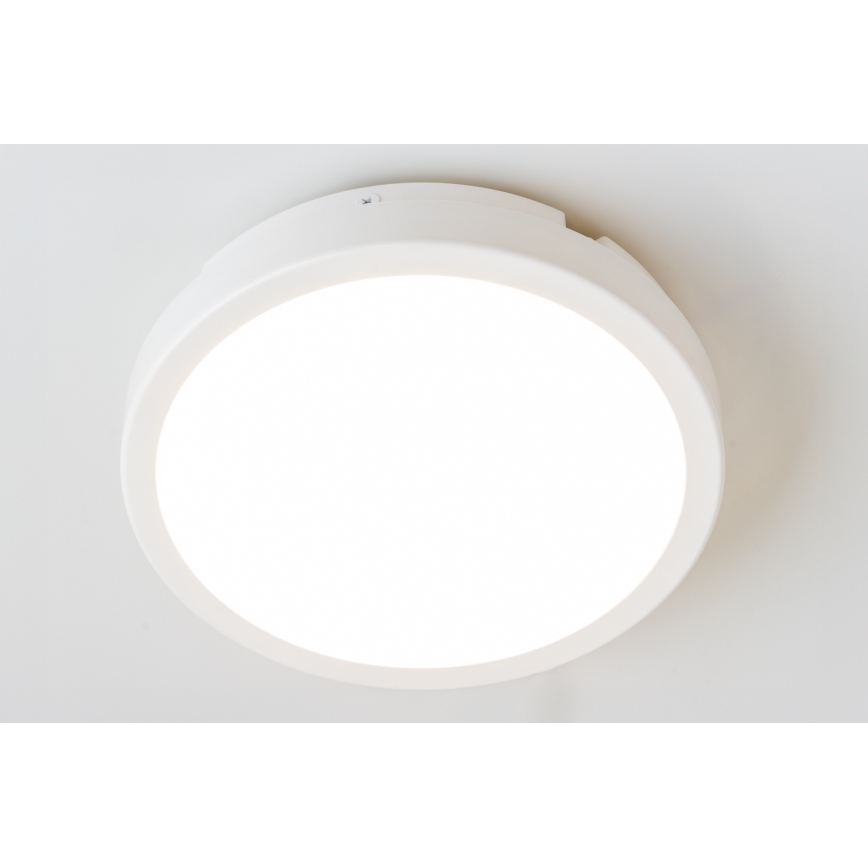 Brilagi - LED Vannas istabas griestu lampa PERA LED/18W/230V d. 22 cm IP65 balta