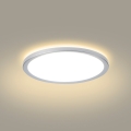 Brilagi - LED vannas istabas griestu lampa ULTRA SLIM LED/12W/230V Ø 22,5 cm sudraba IP54