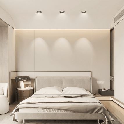 Brilagi - LED vannas istabas iebūvējamais griestu gaismeklis LED/24W/230V 3000K melns IP65