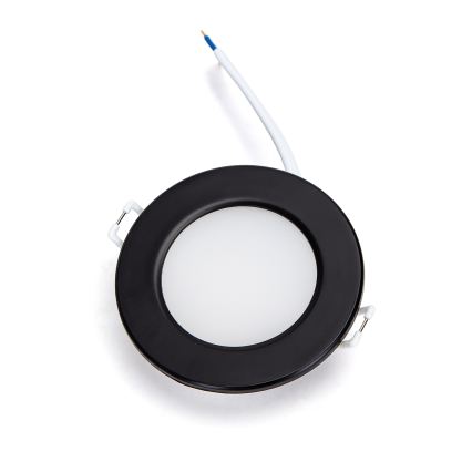 Brilagi - LED vannas istabas iebūvējamais griestu gaismeklis LED/24W/230V 3000K melns IP65