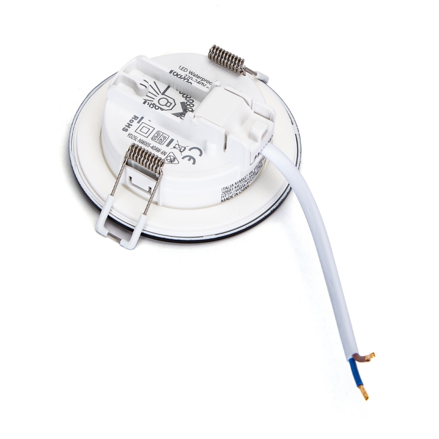 Brilagi - LED vannas istabas iebūvējamais griestu gaismeklis LED/24W/230V 3000K melns IP65