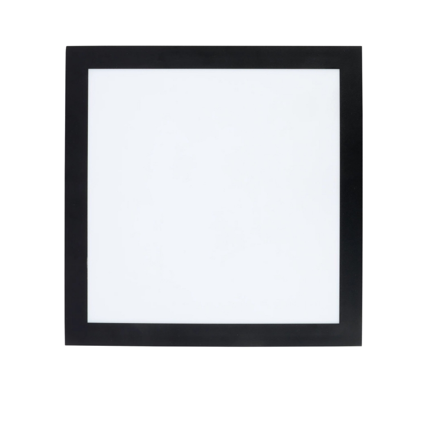 Brilagi - LED Vannas istabas griestu lampa FRAME LED/24W/230V 30x30 cm 3000/4000/6000K IP44 melna