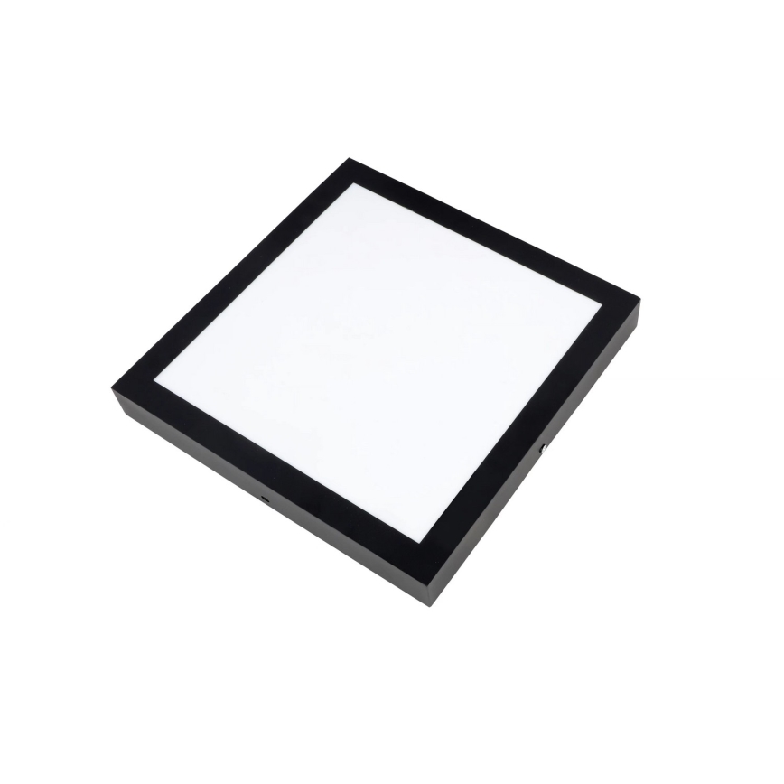 Brilagi - LED Vannas istabas griestu lampa FRAME LED/24W/230V 30x30 cm 3000/4000/6000K IP44 melna
