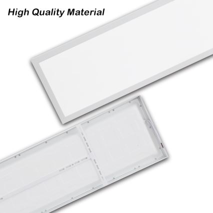 Brilagi - LED Vannas istabas griestu lampa FRAME LED/50W/230V 30x120 cm 3000/4000/6000K IP44 balta