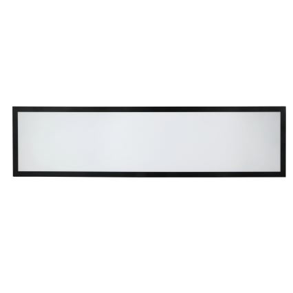 Brilagi - LED Vannas istabas griestu lampa FRAME LED/50W/230V 30x120 cm 3000/4000/6000K IP44 melna