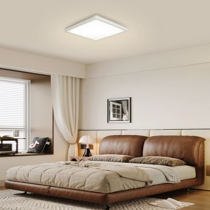 Brilagi - LED Vannas istabas griestu lampa ULTRA SLIM LED/24W/230V 42x42 cm balta IP54