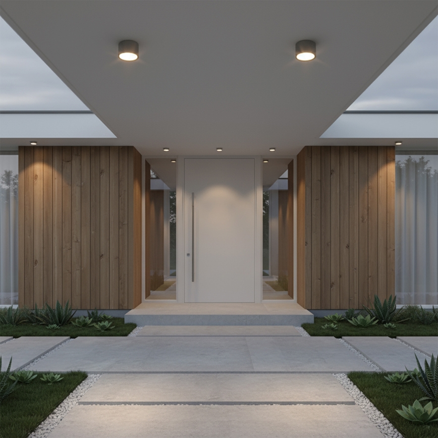 Brilagi - LED Vannas istabas punktveida gaismeklis SMOOTH 1xGX53/15W/230V antracīts IP65