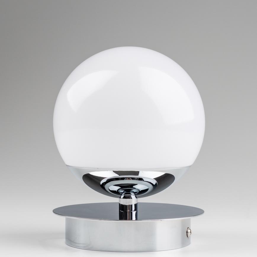 Brilagi - LED vannas istabas sienas gaismeklis BALL LED/6W/230V 3000/4000/6500K IP44 spīdīgs hroms