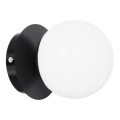 Brilagi - LED vannas istabas sienas gaismeklis BALL LED/6W/230V 3000/4000/6500K IP44 melns