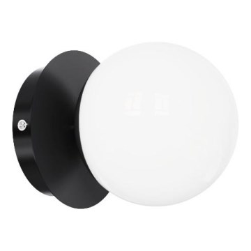 Brilagi - LED vannas istabas sienas gaismeklis BALL LED/6W/230V 3000/4000/6500K IP44 melns