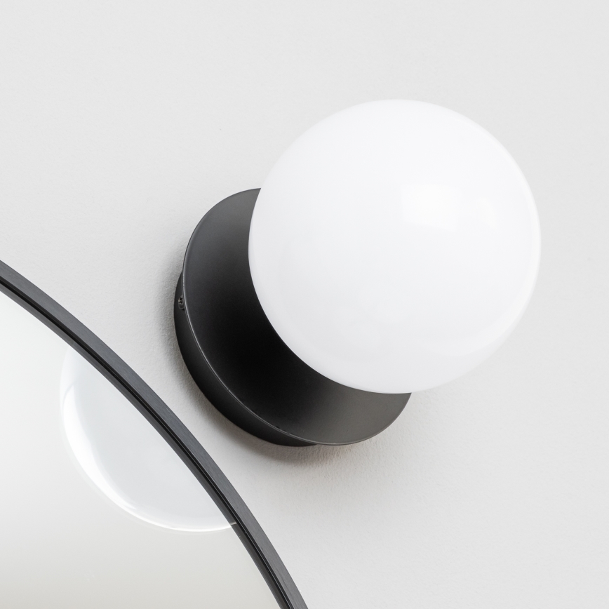 Brilagi - LED vannas istabas sienas gaismeklis BALL LED/6W/230V 3000/4000/6500K IP44 melns