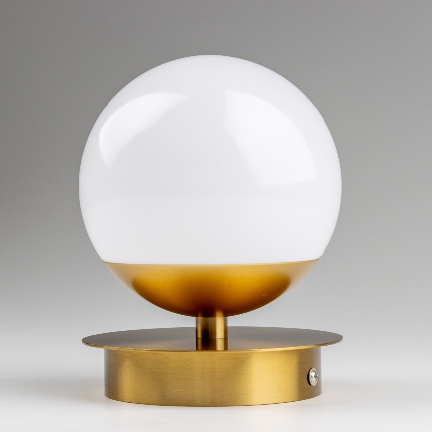 Brilagi - LED Vannas istabas sienas gaismeklis BALL LED/6W/230V 3000/4000/6500K IP44 zelta krāsā