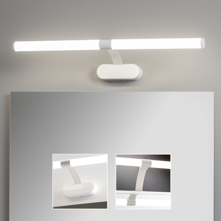 Brilagi - LED vannas istabas spoguļa apgaismojums 2 vienā TUBEO LED/8W/230V 60 cm IP44 balts