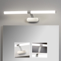 Brilagi - LED vannas istabas spoguļa apgaismojums 2 vienā TUBEO LED/8W/230V 60 cm IP44 sudraba