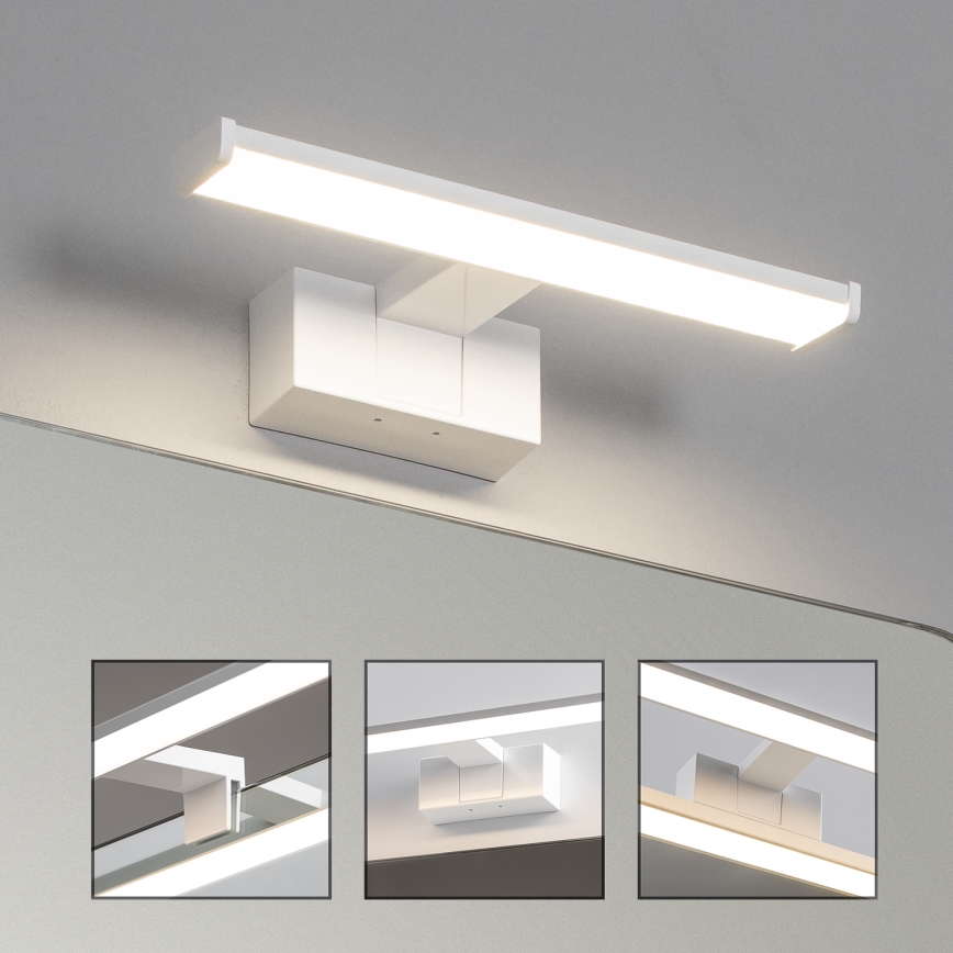 Brilagi - LED vannas istabas spoguļa apgaismojums 3 vienā VESTRA LED/6W/230V 30 cm IP44 balts