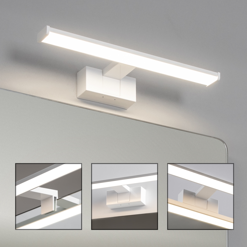 Brilagi - LED vannas istabas spoguļa apgaismojums 3 vienā VESTRA LED/8W/230V 40 cm IP44 balts