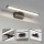 Brilagi - LED vannas istabas spoguļa apgaismojums 3 vienā VESTRA LED/8W/230V 40 cm IP44 melns
