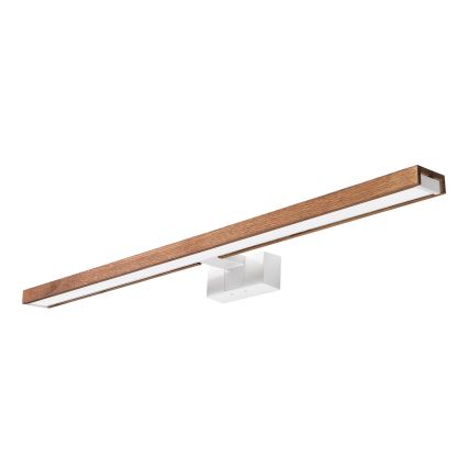 BRILAGI - LED vannas istabas spoguļa apgaismojums 3 vienā WOODY MIRROR LED/15W/230V 80 cm IP44 balts/ozols/ķirsis