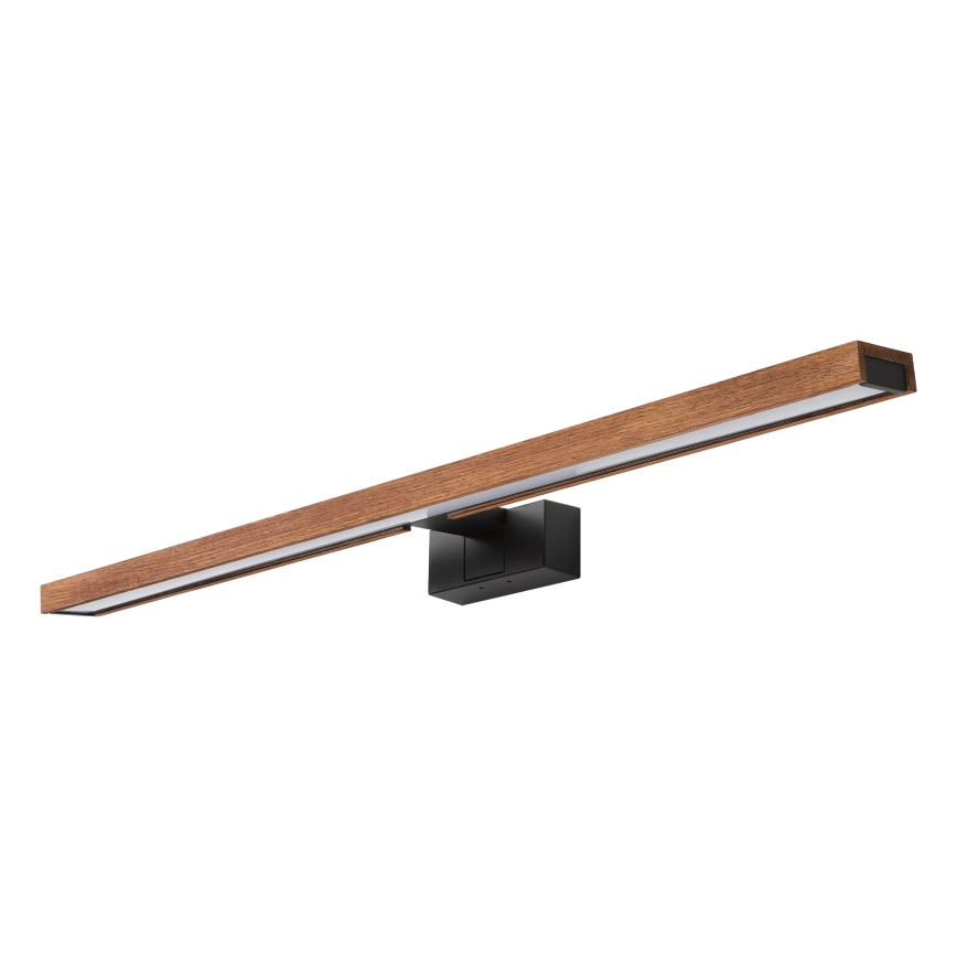 BRILAGI - LED vannas istabas spoguļa apgaismojums 3v1 WOODY MIRROR LED/15W/230V 80 cm IP44 melns/ozols ķirsis