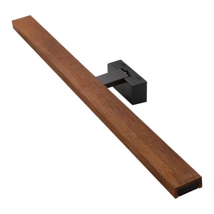BRILAGI - LED vannas istabas spoguļa apgaismojums 3v1 WOODY MIRROR LED/15W/230V 80 cm IP44 melns/ozols ķirsis