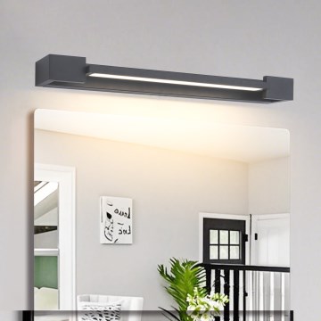 Brilagi - LED vannas istabas spoguļa apgaismojums AQUA LINE LED/12W/230V 45 cm IP44 antracīts