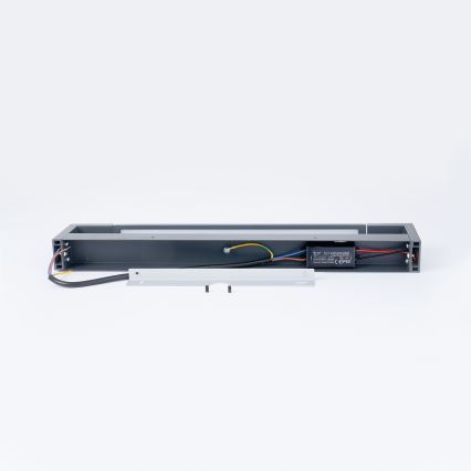 Brilagi - AQUA LINE LED spoguļa apgaismojums vannas istabai, LED/12W/230V, 45 cm, IP44, antracīts, CRI 90