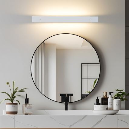 Brilagi - LED vannas istabas spoguļa apgaismojums AQUA LINE LED/12W/230V 45 cm IP44 balts CRI 90