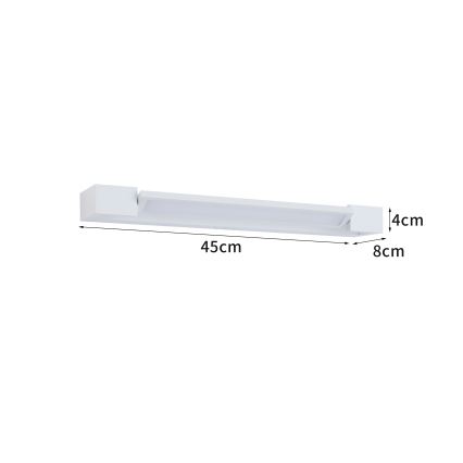 Brilagi - LED vannas istabas spoguļa apgaismojums AQUA LINE LED/12W/230V 45 cm IP44 balts