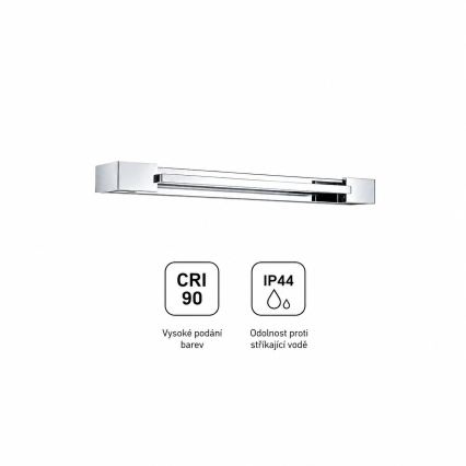 BRILAGI - LED vannas istabas spoguļa apgaismojums AQUA LINE LED/12W/230V 45 cm IP44 spīdīgs hroms CRI 90