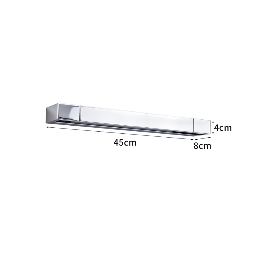 BRILAGI - LED vannas istabas spoguļa apgaismojums AQUA LINE LED/12W/230V 45 cm IP44 spīdīgs hroms CRI 90