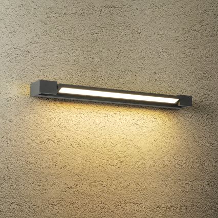 Brilagi - LED vannas istabas spoguļa apgaismojums AQUA LINE LED/18W/230V 60 cm IP44 antracīts CRI 90