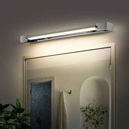 Brilagi - LED vannas istabas spoguļa apgaismojums AQUA LINE LED/18W/230V 60 cm IP44 spīdīgs hroms CRI 90