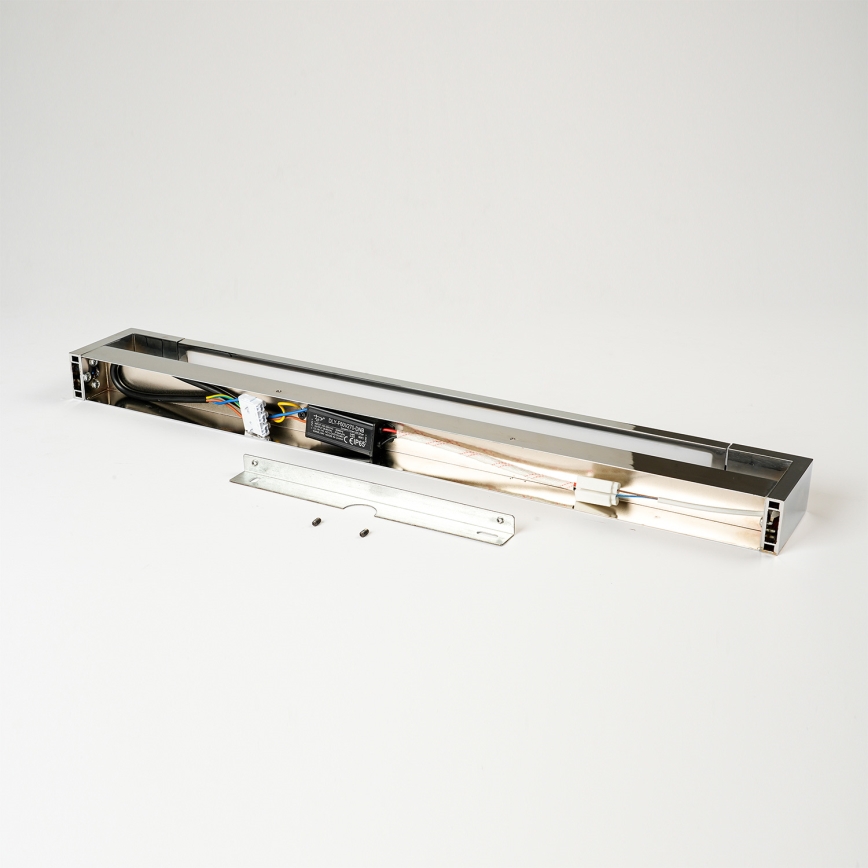 Brilagi - LED vannas istabas spoguļa apgaismojums AQUA LINE LED/18W/230V 60 cm IP44 spīdīgs hroms CRI 90