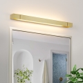 Brilagi - LED vannas istabas spoguļa apgaismojums AQUA LINE LED/18W/230V 60 cm IP44 zelta