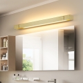 Brilagi - LED vannas istabas spoguļa apgaismojums AQUA LINE LED/18W/230V 60 cm IP44 zelta krāsa CRI 90