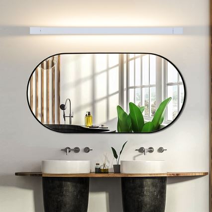 Brilagi - LED vannas istabas spoguļa apgaismojums AQUA LINE LED/24W/230V 90 cm IP44 balts CRI 90