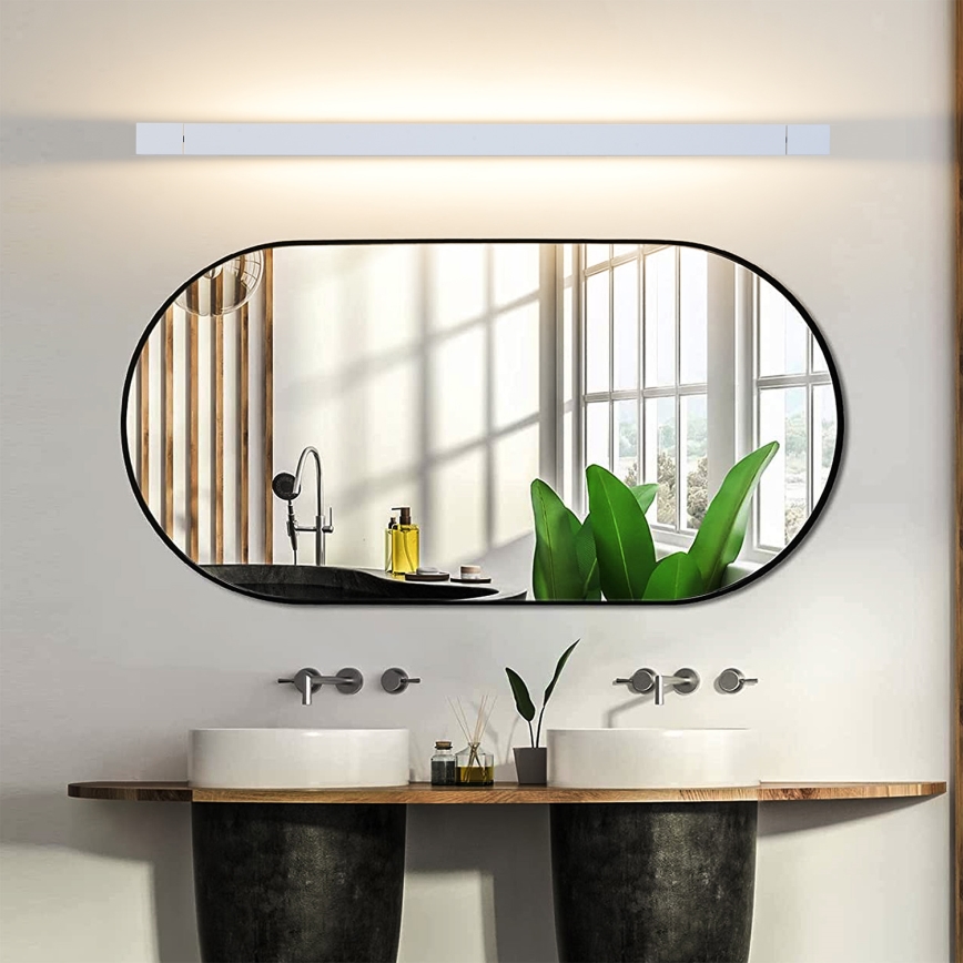 Brilagi - LED vannas istabas spoguļa apgaismojums AQUA LINE LED/24W/230V 90 cm IP44 balts CRI 90