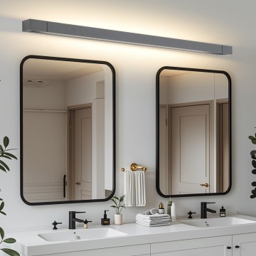 Brilagi - LED vannas istabas spoguļa apgaismojums AQUA LINE LED/36W/230V 120 cm IP44 antracīts