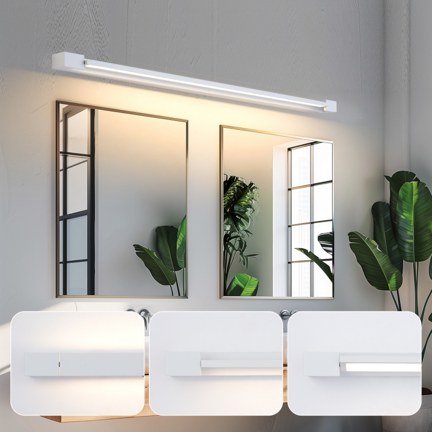 Brilagi - LED vannas istabas spoguļa apgaismojums AQUA LINE LED/36W/230V 120 cm IP44 balts CRI 90