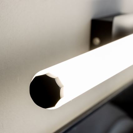 Brilagi - LED vannas istabas spoguļa apgaismojums DIANA LED/10W/230V 60 cm IP44 melns