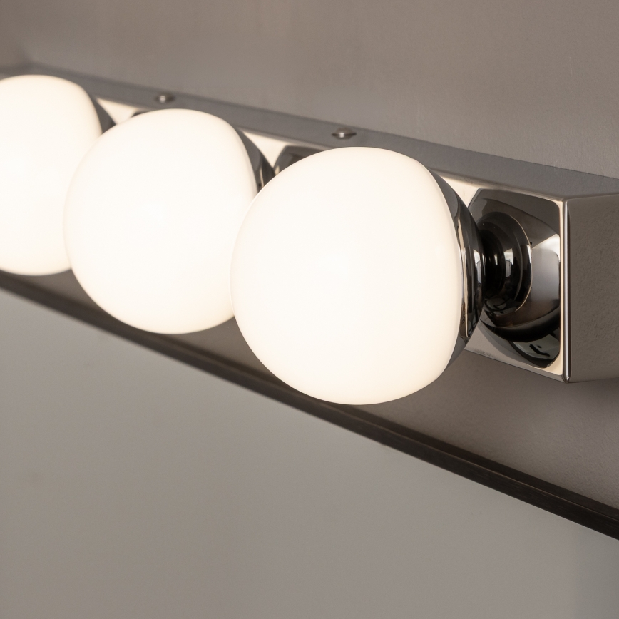 Brilagi - LED vannas istabas spoguļa apgaismojums HOLLYWOOD 3xLED/3W/230V 39 cm IP44 spīdīgs hroms